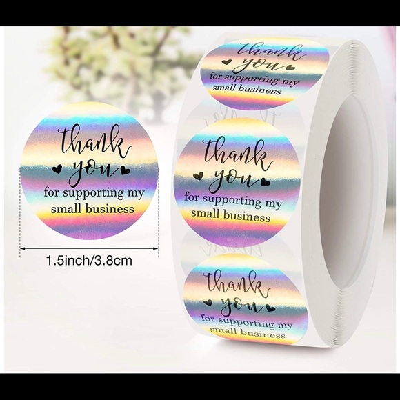 100pcs thank you stickers - Picture 2 of 6